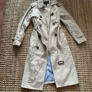London Fog Trench Coat Size XS